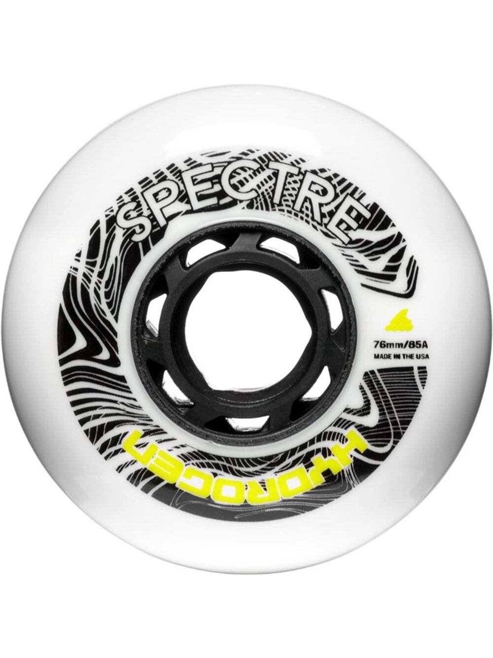 High-Performance 76mm Rollerblade Wheels - Smooth Ride, 4 Pack for Speed